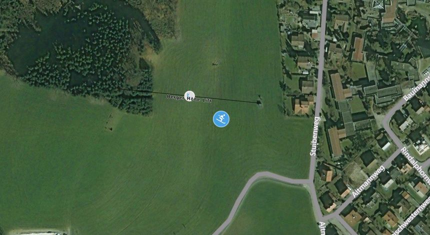 Pistenplan Berger Höhe Wangen