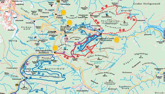 Trail Map Mehliskopf