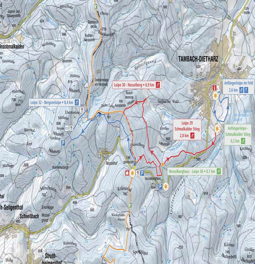 Trail Map Neue Ausspanne