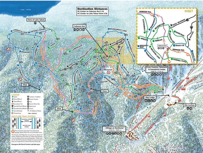 Loipenplan Northstar