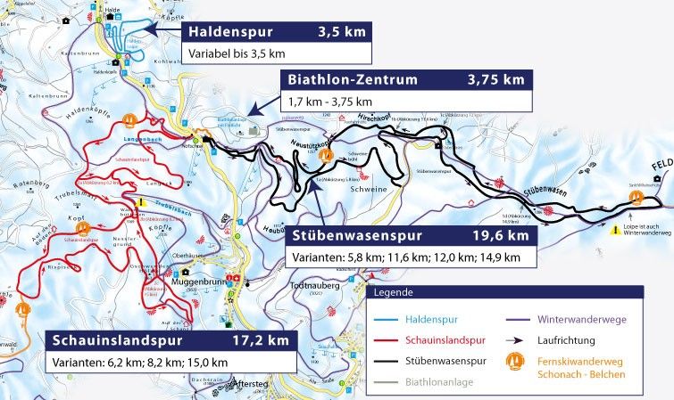 Loipenplan Notschrei