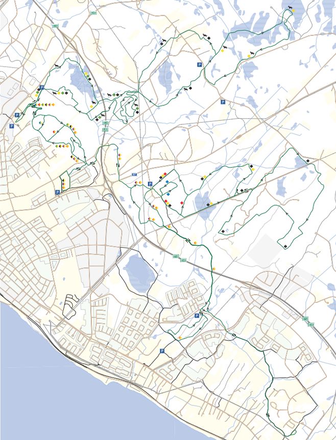 Trail Map Östersund
