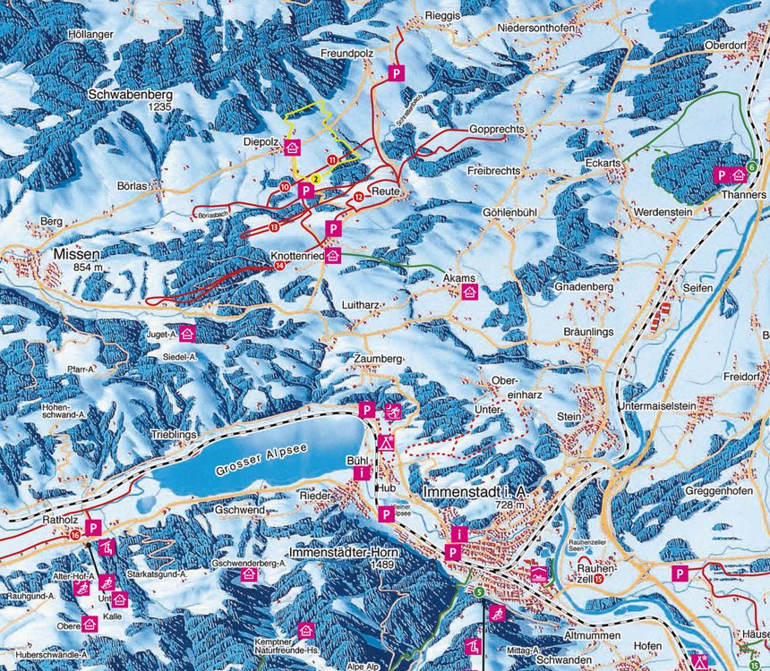 Trail Map Immenstadt