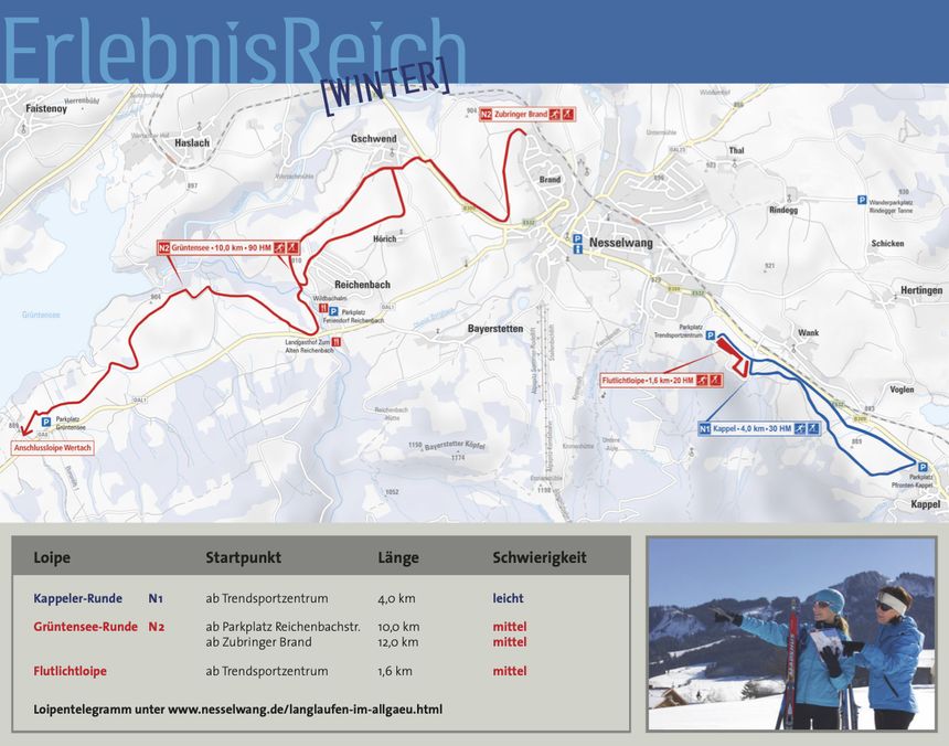 Trail Map Nesselwang