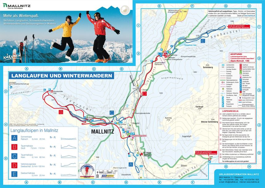 Trail Map Ankogel Mallnitz