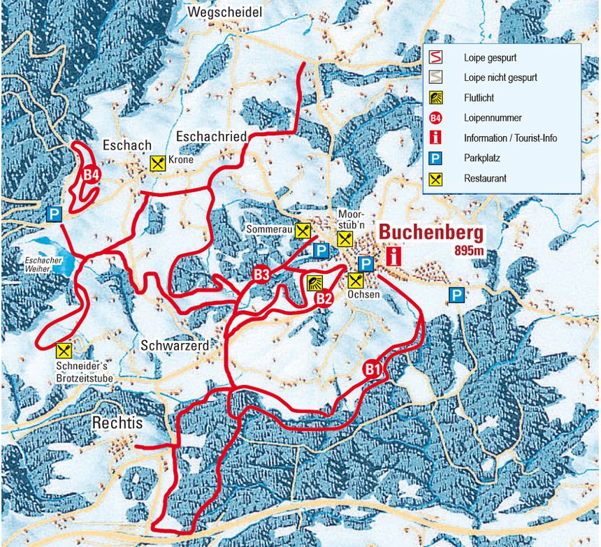 Trail Map Buchenberg Eschach