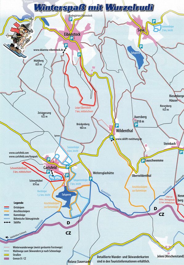 Trail Map Carlsfeld