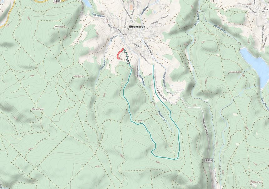 Trail Map Eibenstock