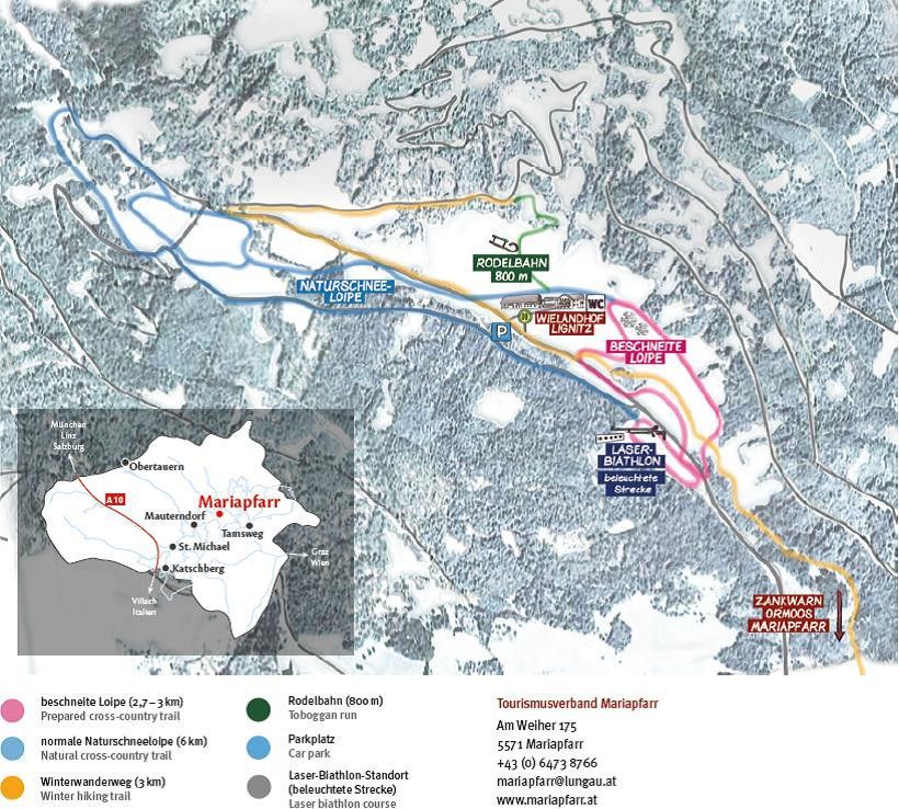 Trail Map Fanningberg