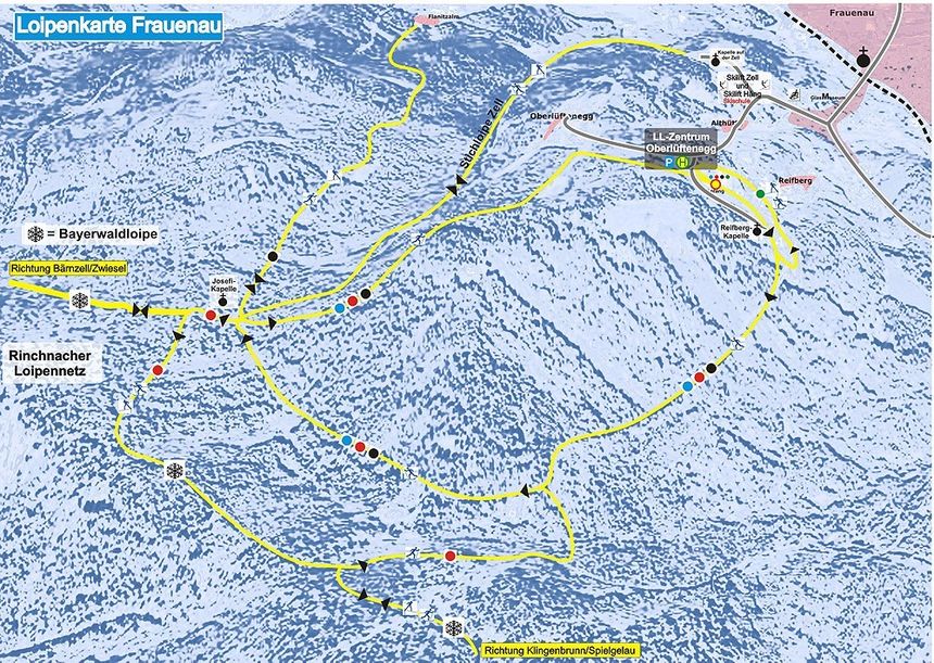 Trail Map Frauenau