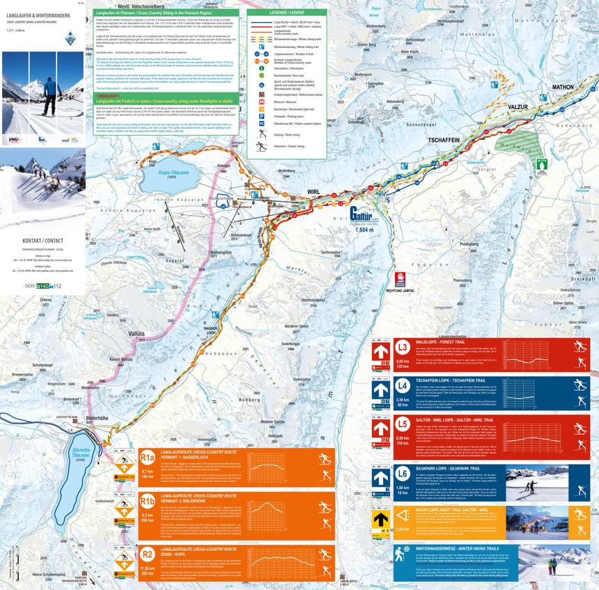 Trail Map Galtür