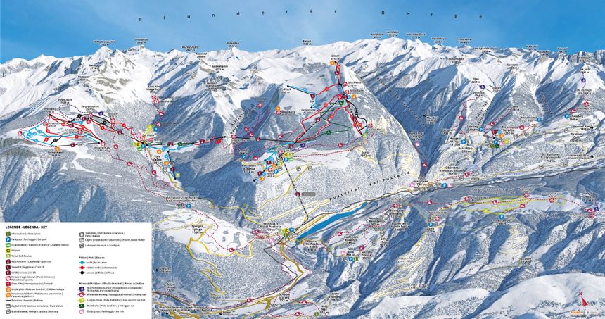 Loipenplan Gitschberg Jochtal