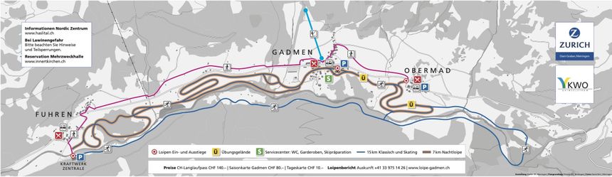 Trail Map Meiringen Hasliberg