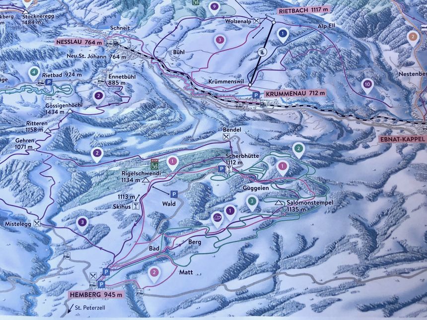 Trail Map Hemberg