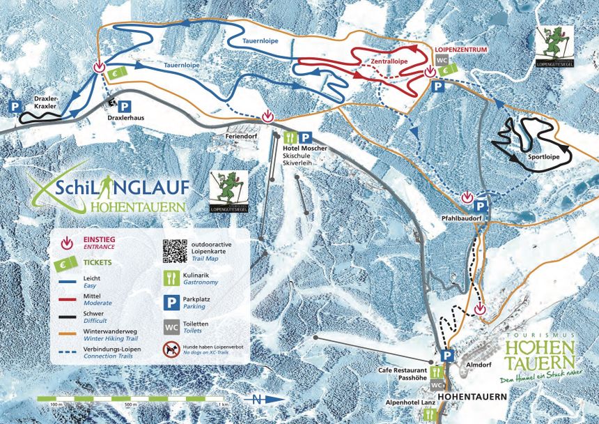 Loipenplan Hohentauern