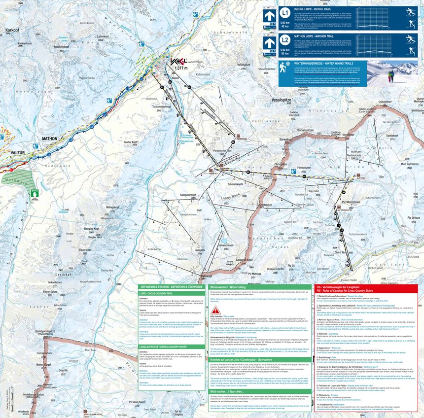 Trail Map Ischgl