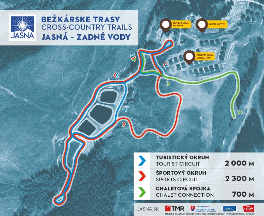 Trail Map Jasna