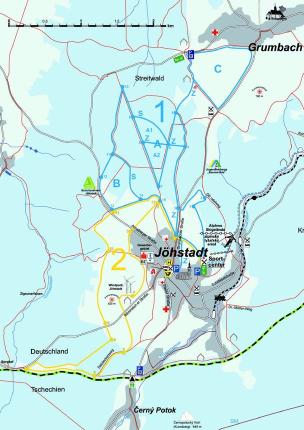 Trail Map Jöhstadt