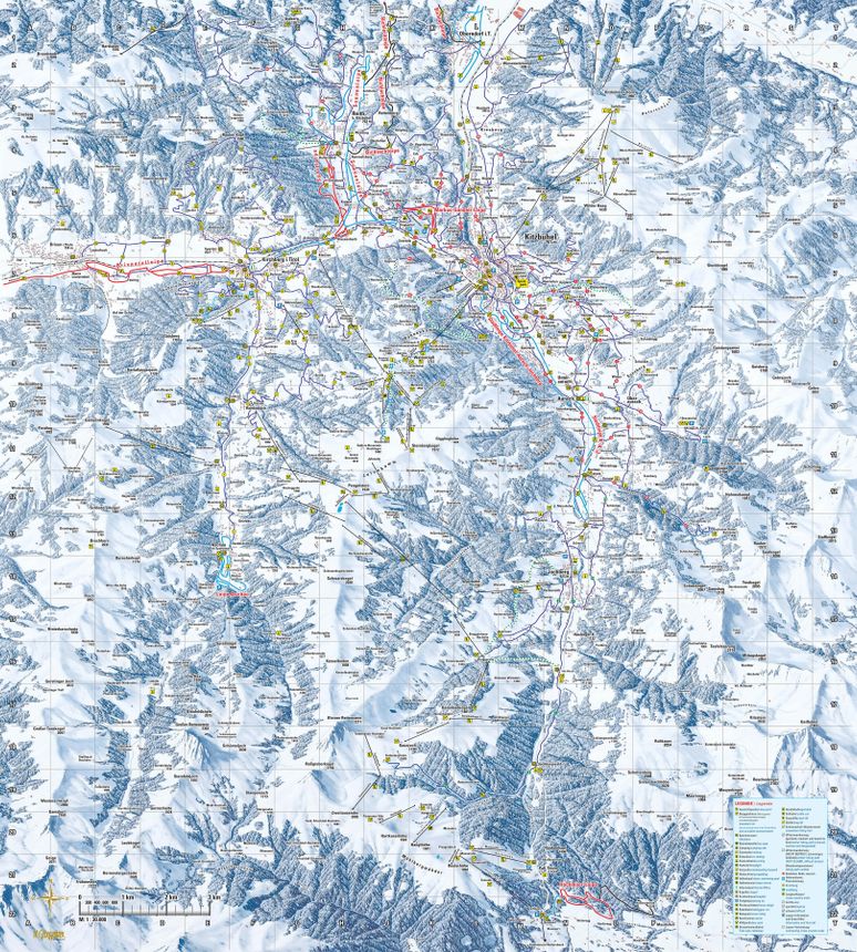 Trail Map Kitzbühel