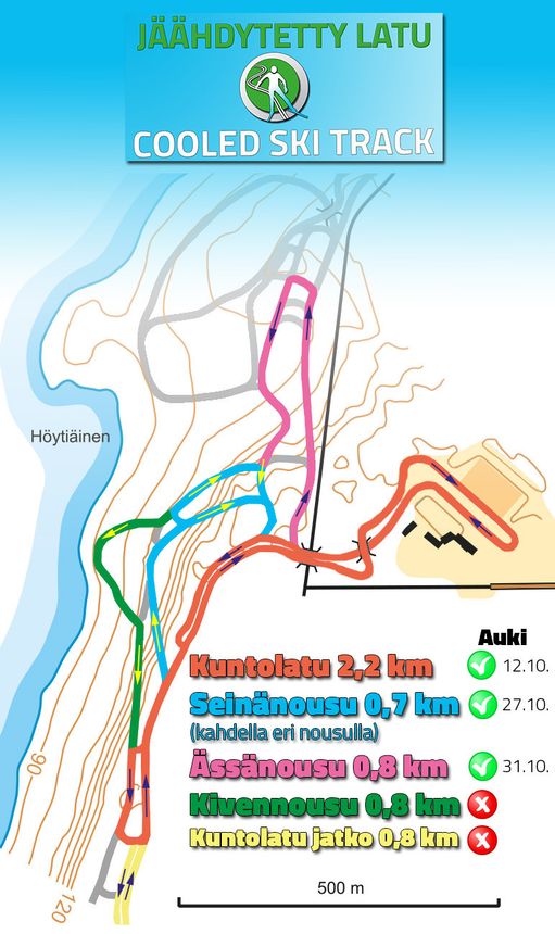 Loipenplan Kontiolahti
