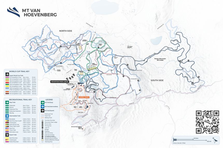Trail Map Lake Placid