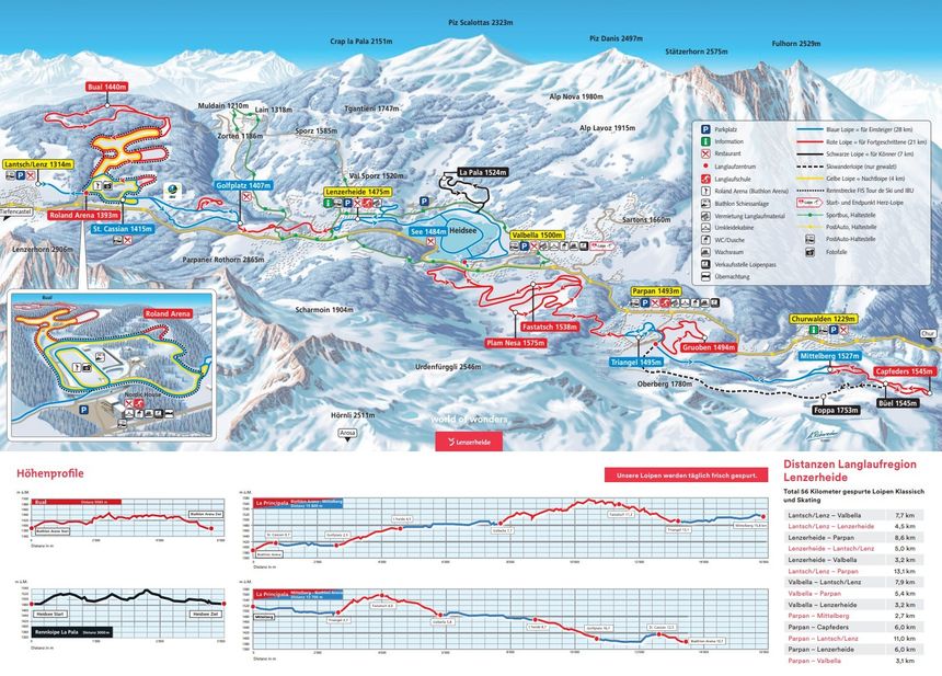 Trail Map Lenzerheide