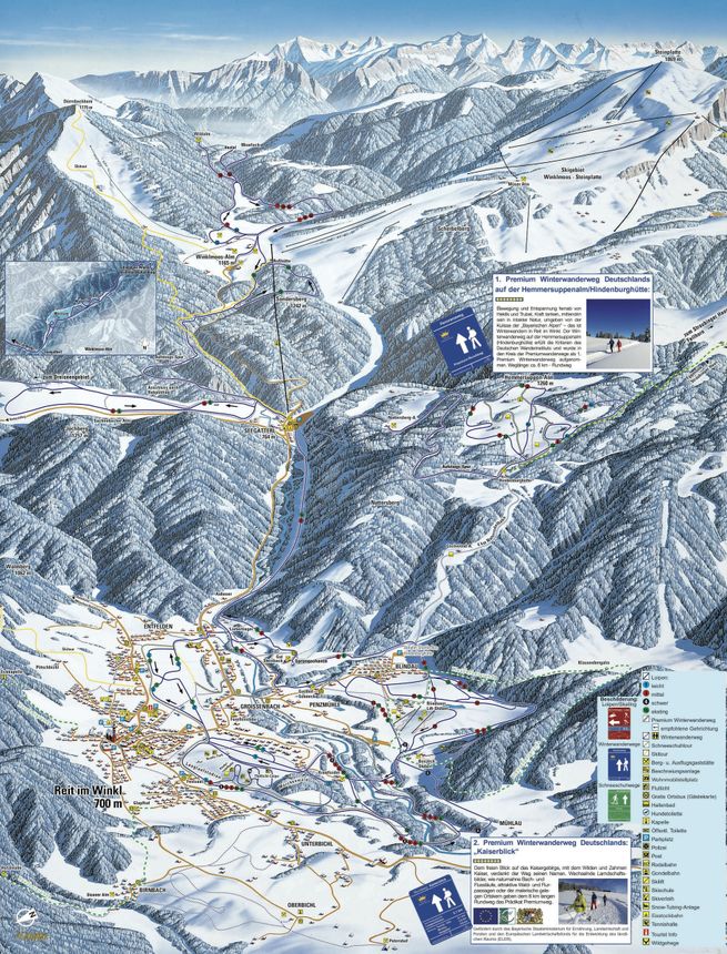 Trail Map Reit im Winkl