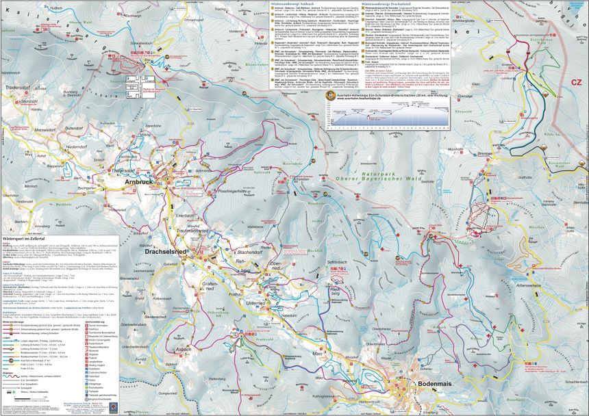 Trail Map Riedlberg Drachselsried