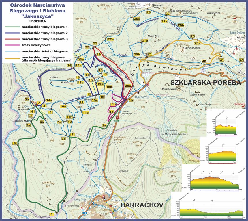 Loipenplan Szklarska Poreba