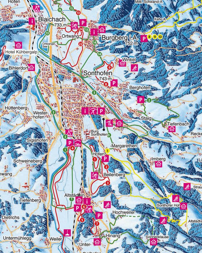 Trail Map Sonthofen