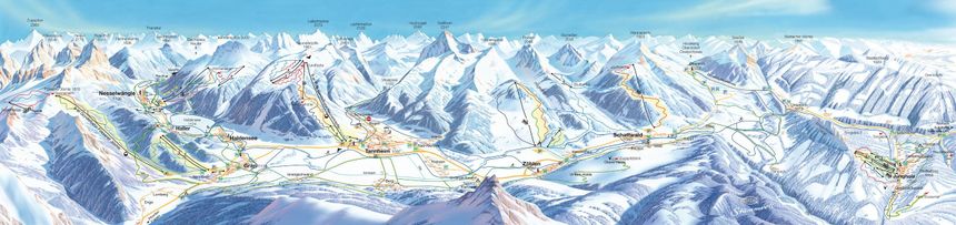 Trail Map Tannheimer Tal