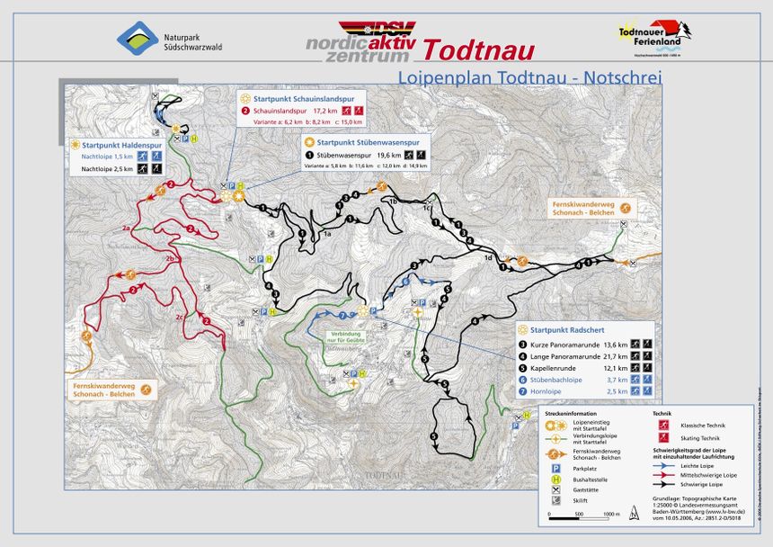 Trail Map Todtnauberg