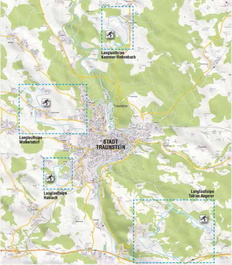 Trail Map Traunstein