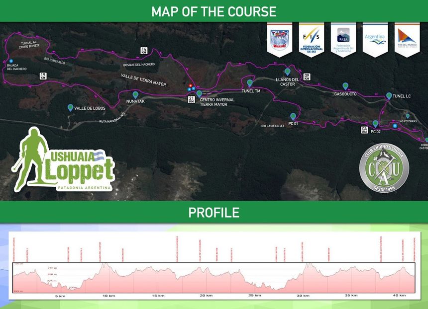 Trail Map Tierra Mayor