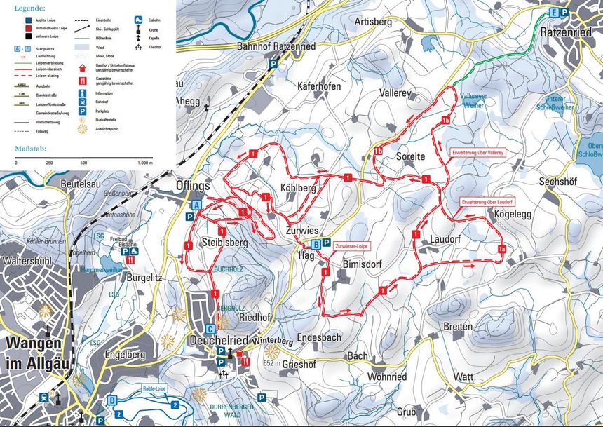 Trail Map Wangen