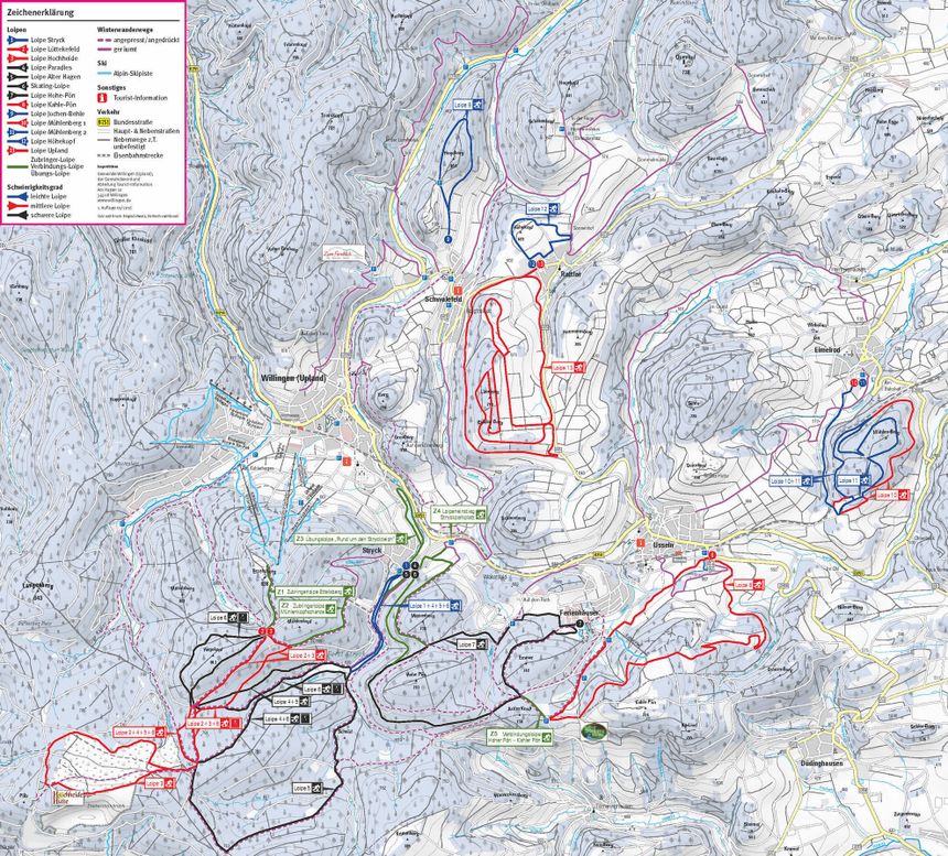 Trail Map Willingen
