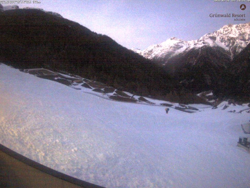 Webcam mit dem Standort: Sölden: Talabfahrt Giggijochbahn