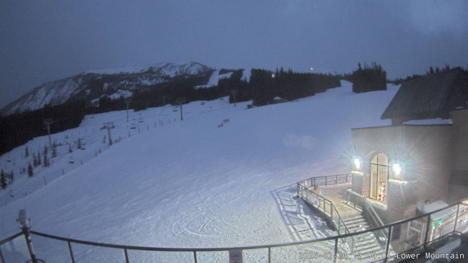 Webcam mit dem Standort: Marmot Basin: Bereich Talstation