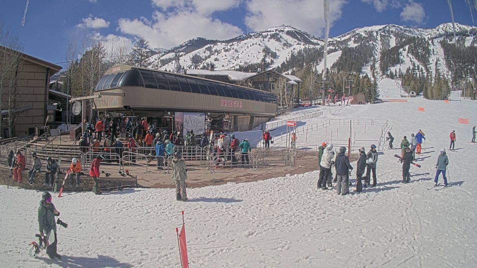 Webcam mit dem Standort: Talstation Bridger Skilift Jackson Hole