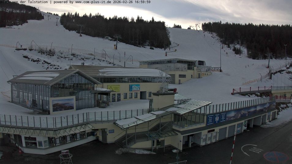 Webcam mit dem Standort: Talstation Großer Arber