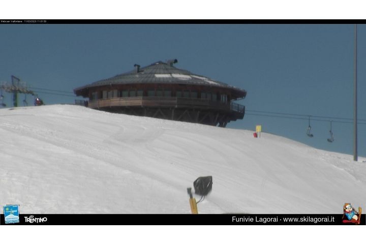 Webcam located at: Funivie Lagorai - Chalet Paradiso