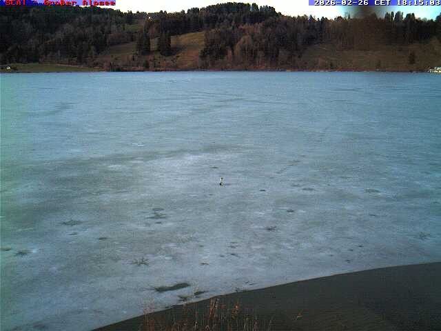 Webcam located at: Lake "Großer Alpsee" near Immenstadt