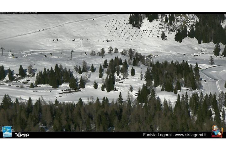 Webcam located at: The Malga ski run