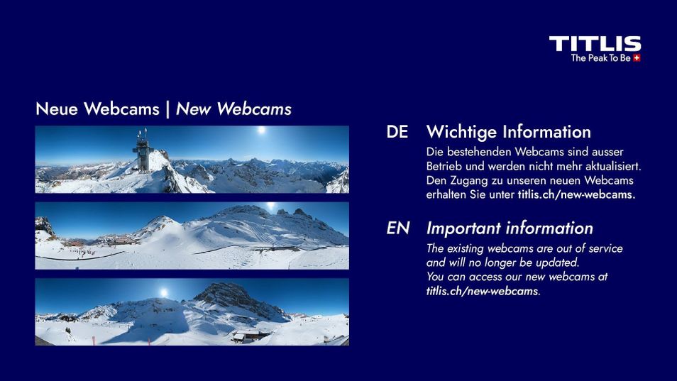 Webcam located at: Titlis-Engelberg, Switzerland