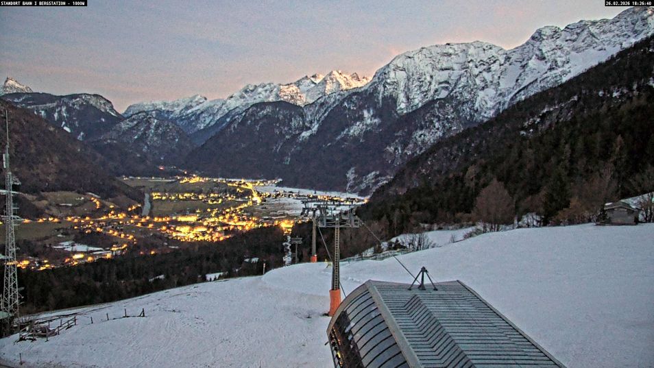 Webcam located at: Lofer: Top station Almbahn I