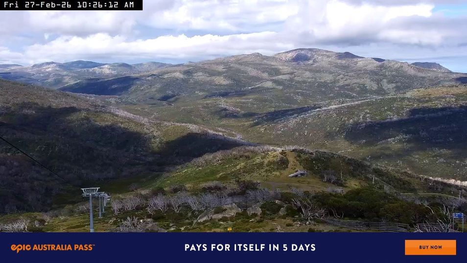 Webcam located at: Perisher: Top station Freedom Chairlift