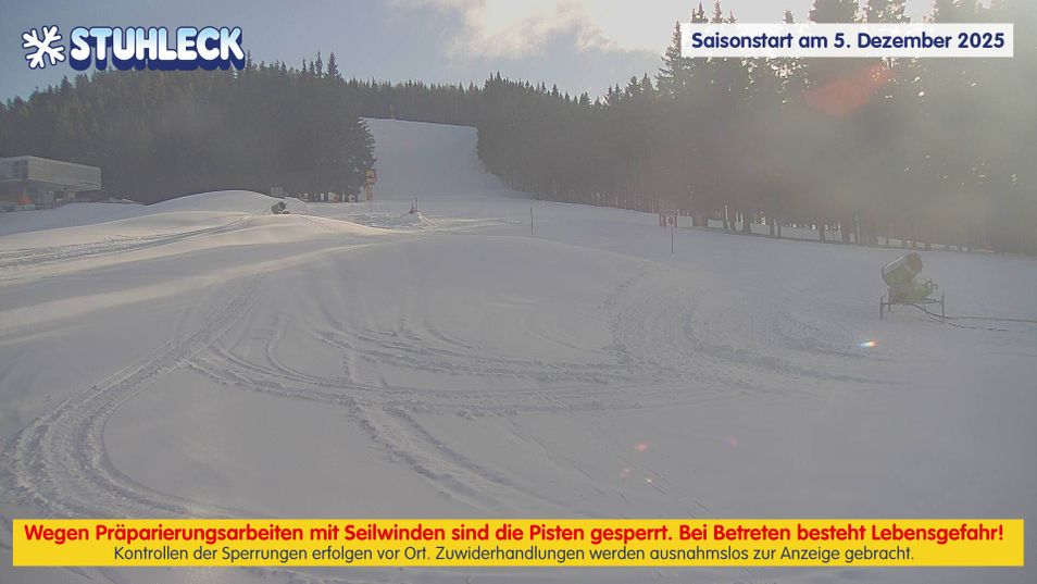 Webcam located at: Stuhleck: Top station Promibahn