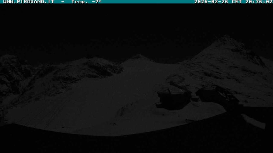 Webcam mit dem Standort: Trincerone: Blick auf den Gletscher am Stilfser Joch