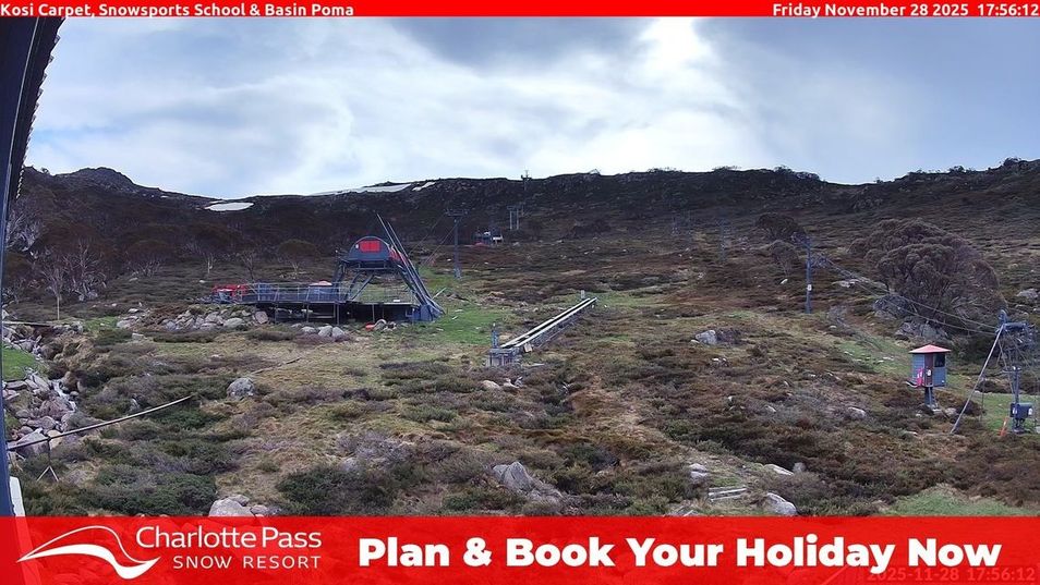 Webcam located at: Charlotte Pass: Triple Chair Kosciuszko