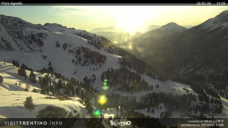 Webcam mit dem Standort: Val di Fiemme - Agnello Piste
